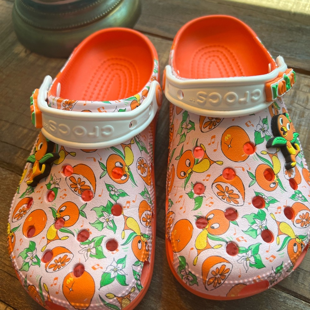 Disney world Crocs. Size 6